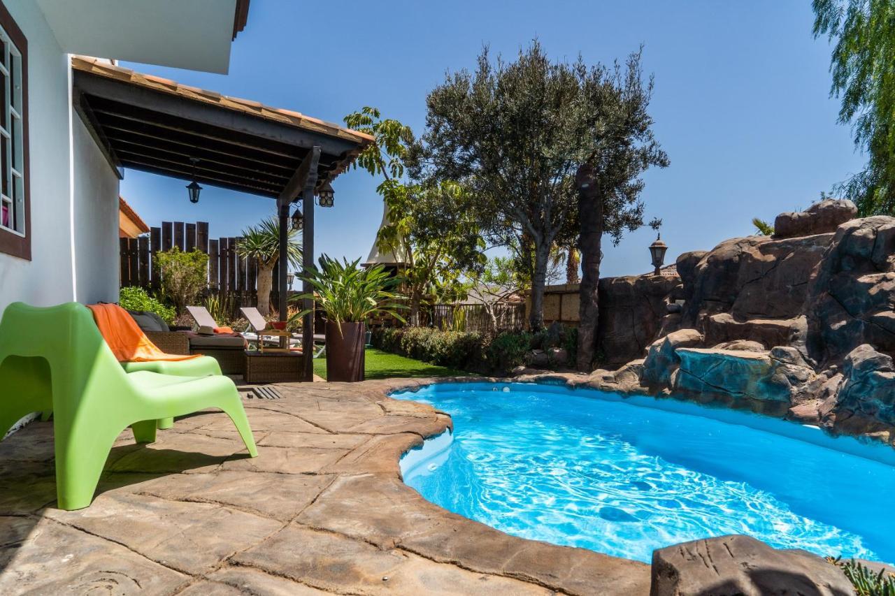 Deluxe Villa Bella Vita Air Con & Heated Pool, Tenerife South Chayofa Kültér fotó